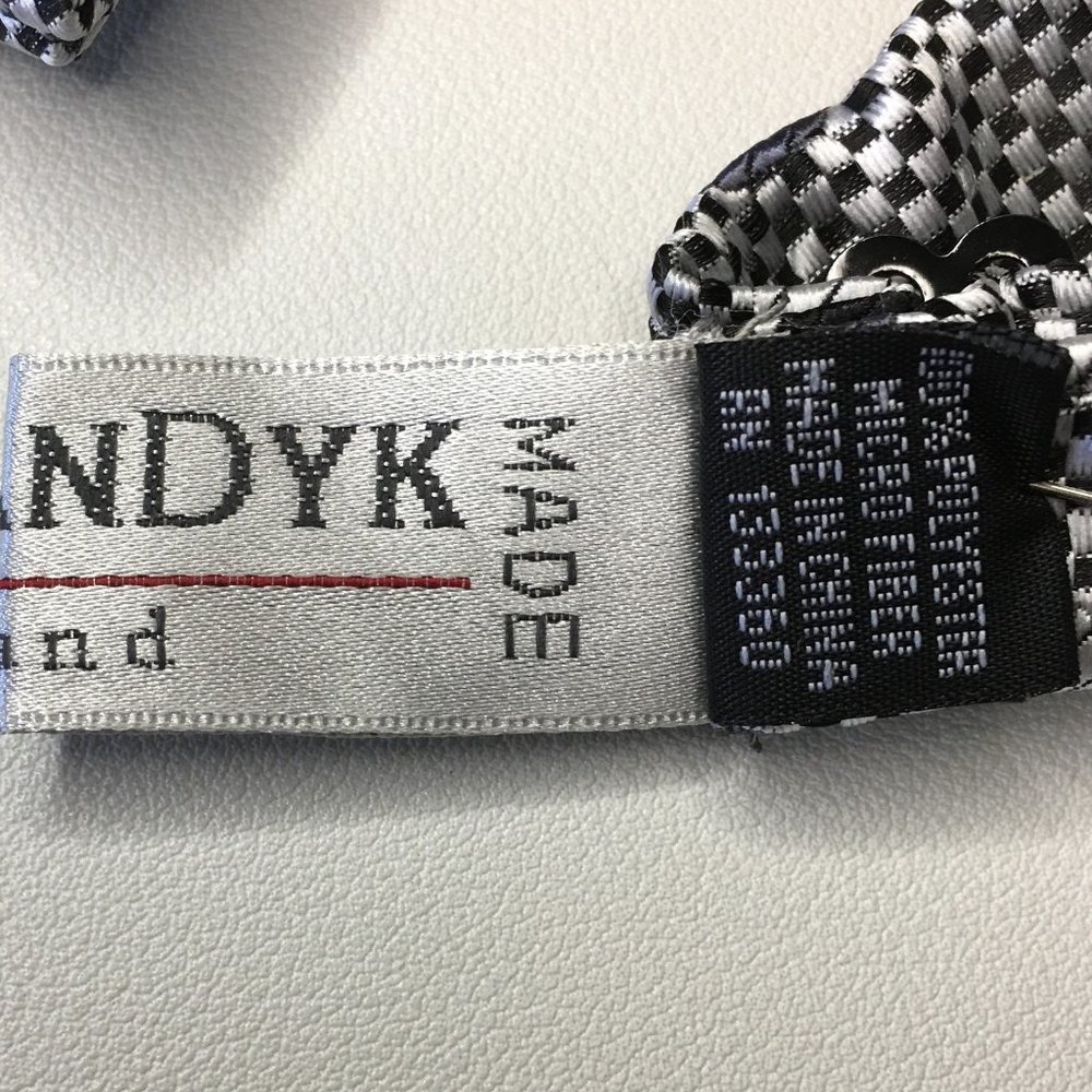 JON VANDYK HOLLAND Vintage Vibe Semi-Butterfly Bow Tie ▶◀ 𝔹ℝ𝔸ℕ𝔻 ℕ𝔼𝕎! - Picture 6 of 9